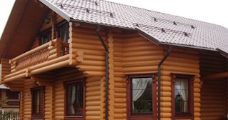 Строительство дома из оцилиндрованного бревна в Горячем Ключе - от 132600 рублей