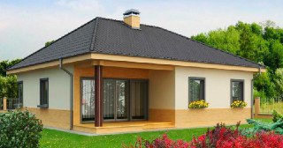 Строительство одноэтажных домов Горячий Ключ цена от 23460 руб. м2